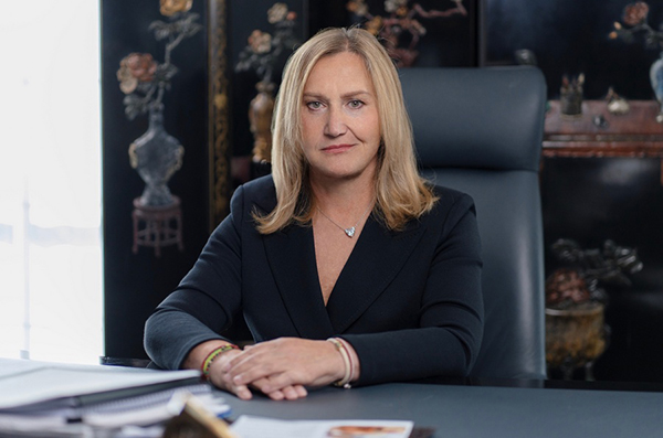 На фото: Елена Батурина, вдова, Председатель Совета Фонда Юрия Лужкова